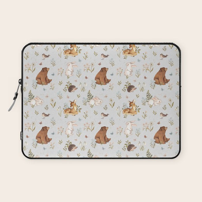 Blue Meadow Laptop Sleeve Gallery Image 1