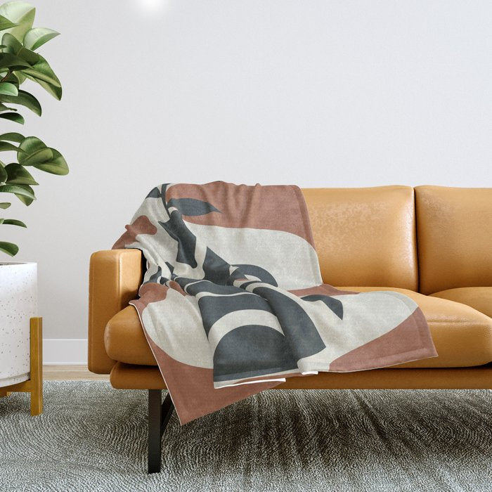 Vase of Tranquility 7 Throw Blanket Gallery Image 1