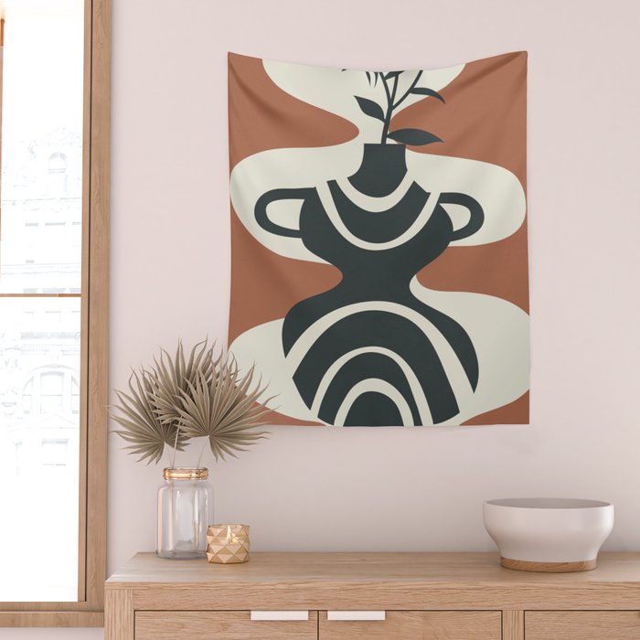 Vase of Tranquility 7 Wall Tapestry Gallery Image 2