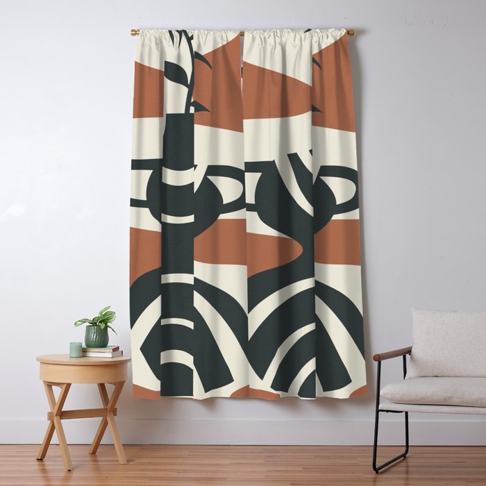 Vase of Tranquility 7 Window Curtain Gallery Image 1