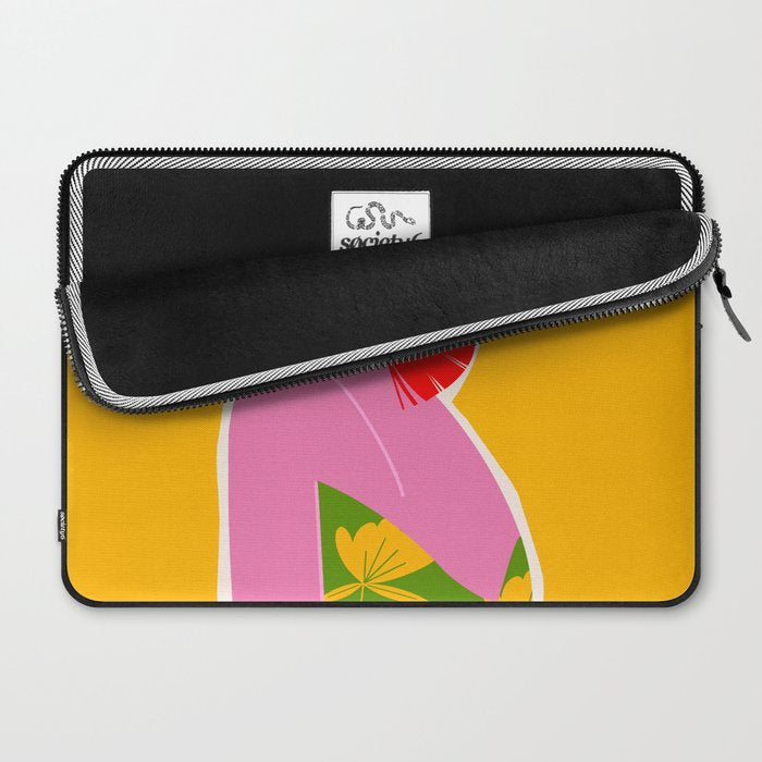 Pink Lady Laptop Sleeve Gallery Image 2