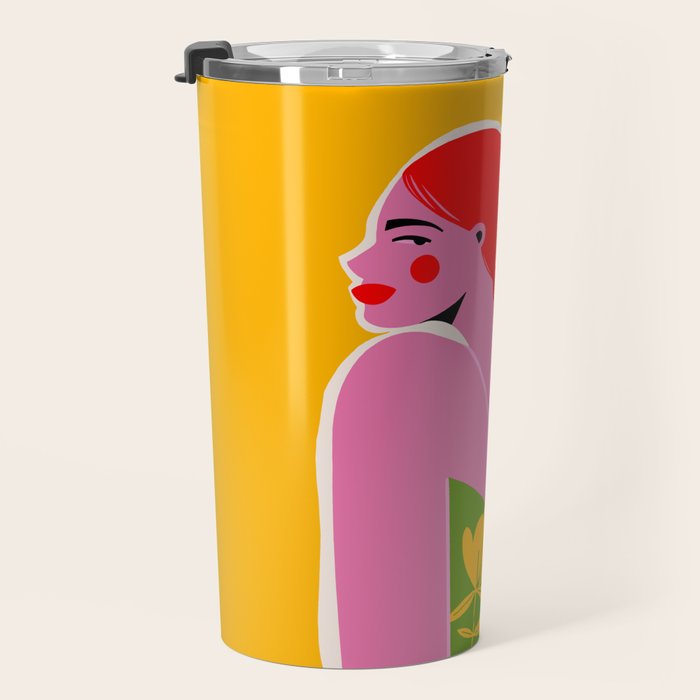 Pink Lady Travel Mug Gallery Image 3