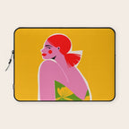 Pink Lady Laptop Sleeve Gallery Image 1