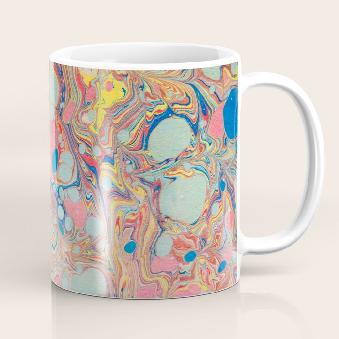 Bubblegum Candy Colors Jawbreaker Layers Pour painting Liquid Colors Funky Psychedelic Lava Lamp Coffee Mug Gallery Image 1