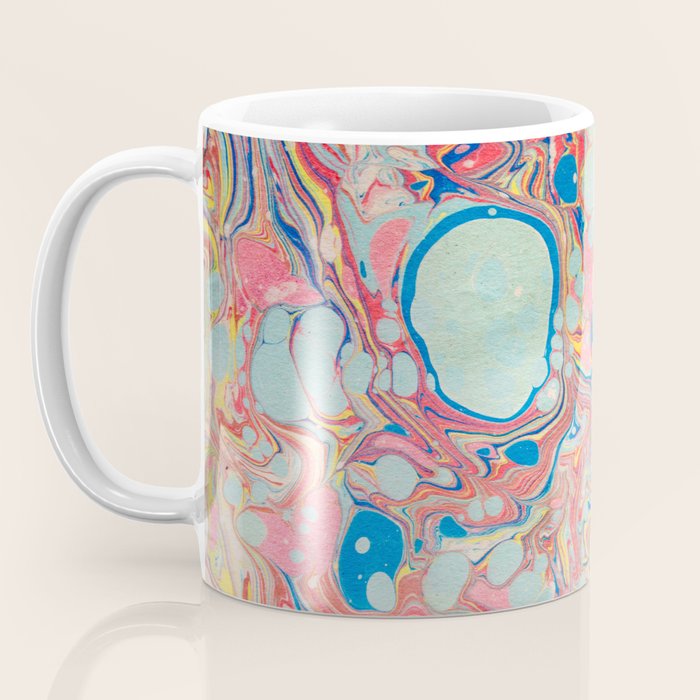 Bubblegum Candy Colors Jawbreaker Layers Pour painting Liquid Colors Funky Psychedelic Lava Lamp Coffee Mug Gallery Image 3