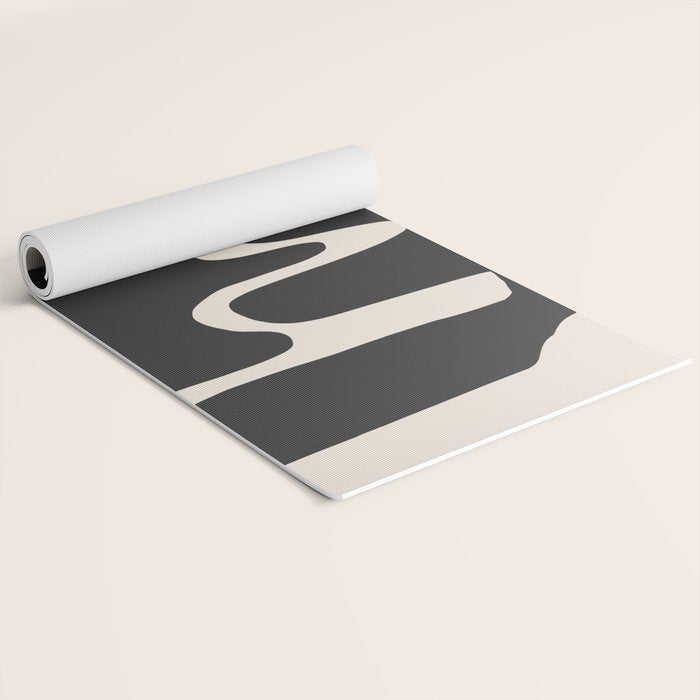 Modern Abstract Shapes 17 Yoga Mat Gallery Image 2