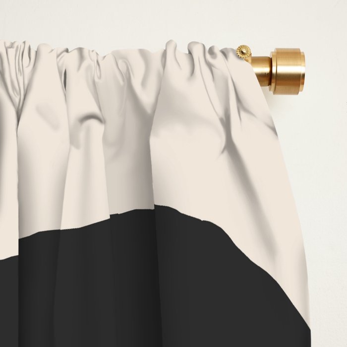 Modern Abstract Shapes 17 Window Curtain Gallery Image 2