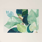 Indigo Plant II Welcome Mat Gallery Image 1