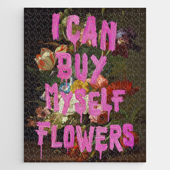 I Can Buy Myself Flowers Jigsaw Puzzle Gallery Image 1