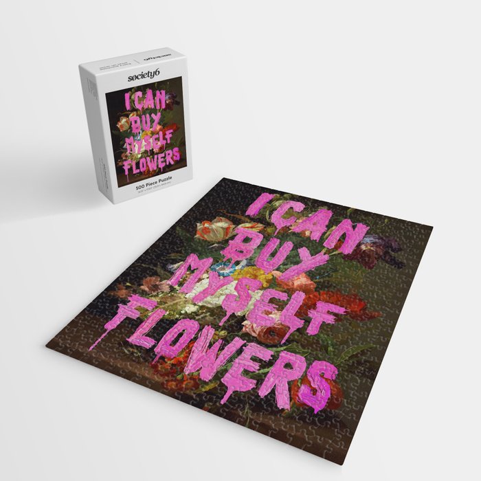 I Can Buy Myself Flowers Jigsaw Puzzle Gallery Image 2