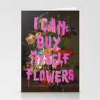 I Can Buy Myself Flowers Stationery Card Gallery Image 2