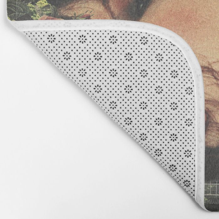 Bubble gum girl Bath Mat Gallery Image 2