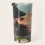 Bubble gum girl Travel Mug Gallery Image 3