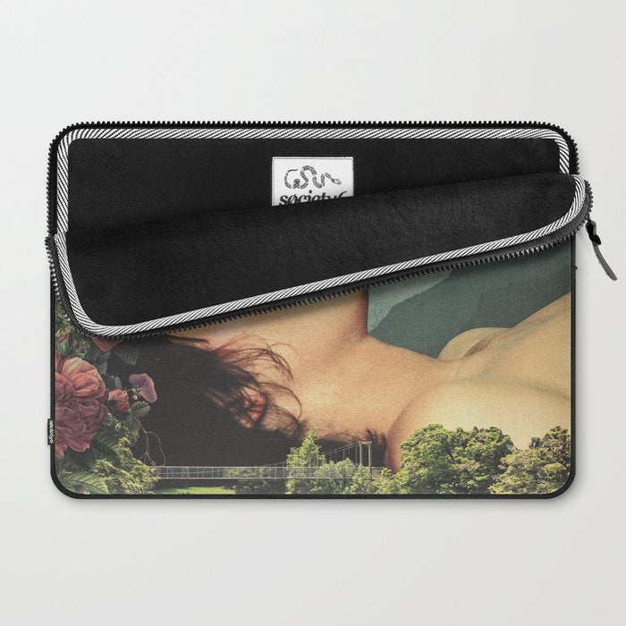 Bubble gum girl Laptop Sleeve Gallery Image 2
