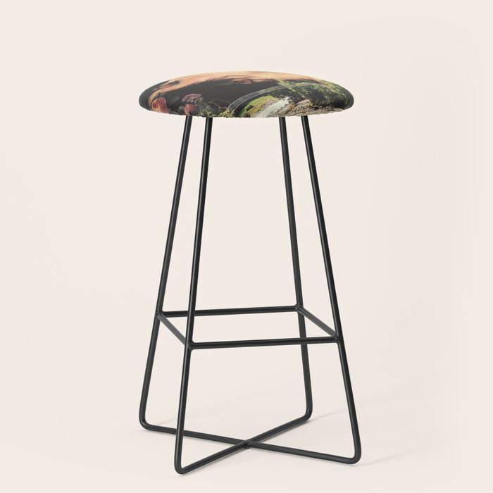 Bubble gum girl Stool Gallery Image 1