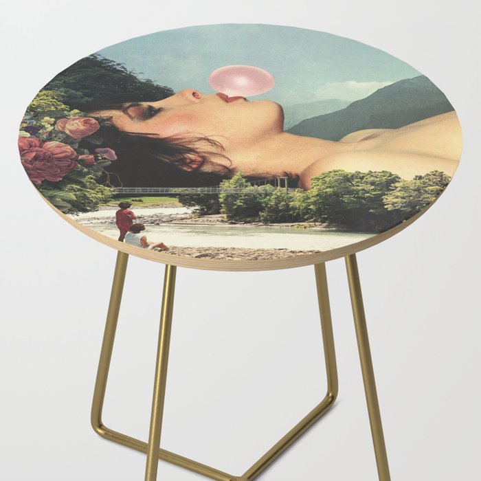 Bubble gum girl Side Table Gallery Image 2