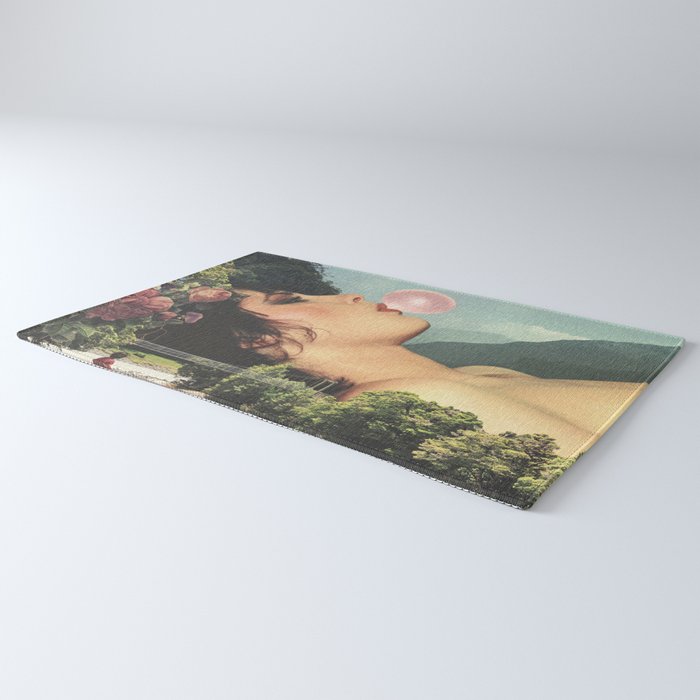 Bubble gum girl Rug Gallery Image 3