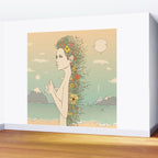 Facade of Existence (Let Life Blossom) Wall Mural Gallery Image 2