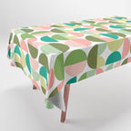 Mod Geometrics | Green Tablecloth Gallery Image 1