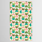 Mod Geometrics | Green Tablecloth Gallery Image 2