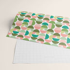 Mod Geometrics | Green Wrapping Paper Gallery Image 2