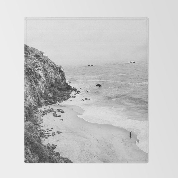 MALIBU COAST / California Throw Blanket Gallery Image 2
