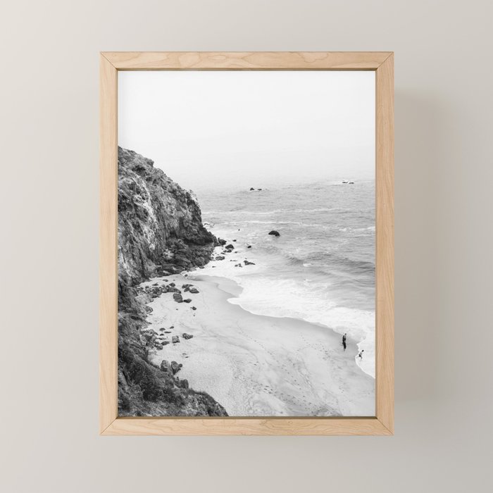 MALIBU COAST / California Mini Art Print