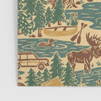 North Country Summer - spruce and gold Poster Gallery Image 3