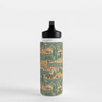 North Country Summer - spruce and gold Water Bottle Gallery Image 3