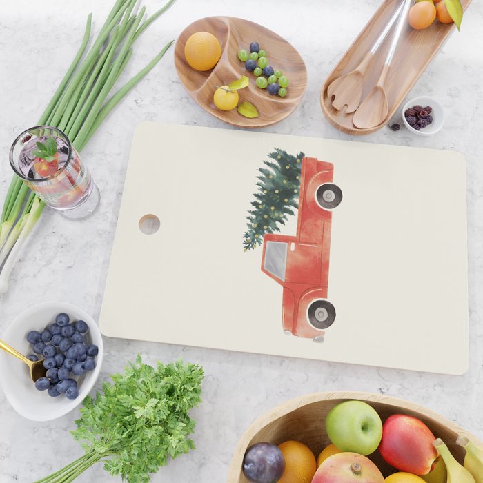 Back Home for Christmas Cutting Board Gallery Image 2