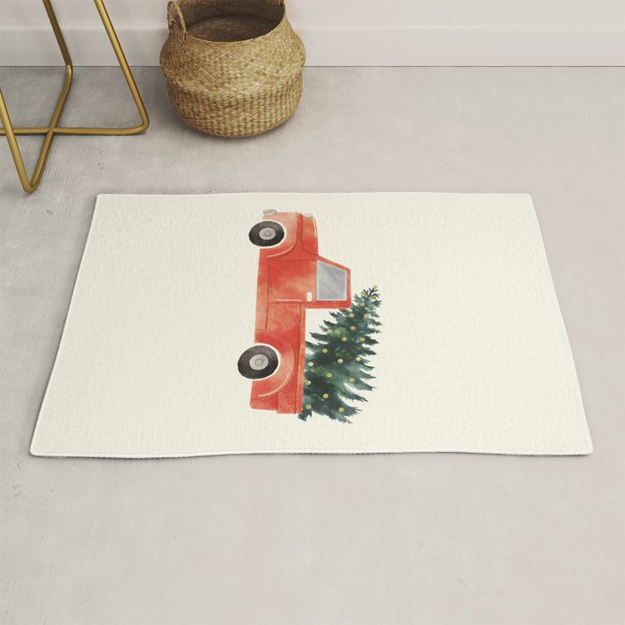 Back Home for Christmas Rug Gallery Image 1