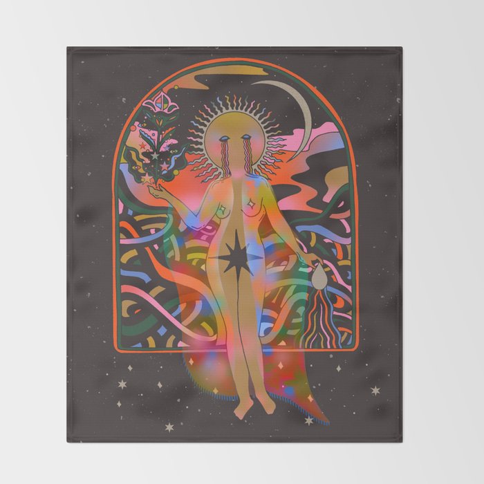 sol madre  Throw Blanket Gallery Image 2