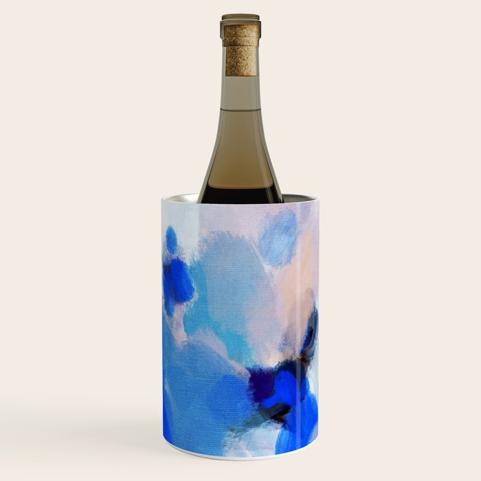 blue summer lilies garden Wine Chiller Gallery Image 1