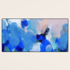 blue summer lilies garden Desk Mat Gallery Image 3