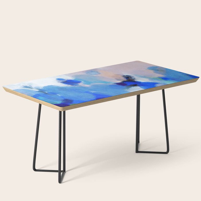 blue summer lilies garden Coffee Table Gallery Image 1