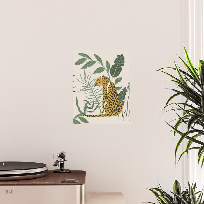 Kahlo Cheetah Prints Poster Gallery Image 2