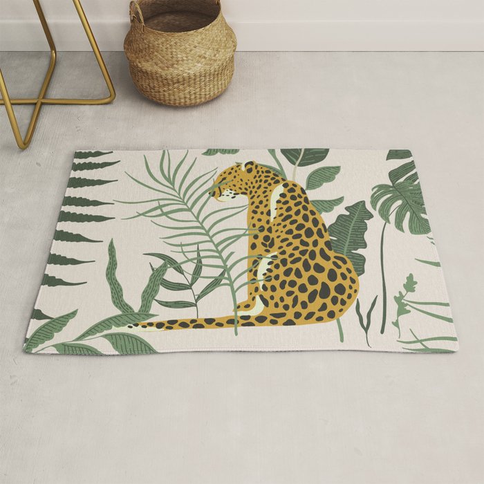 Kahlo Cheetah Prints Rug Gallery Image 1