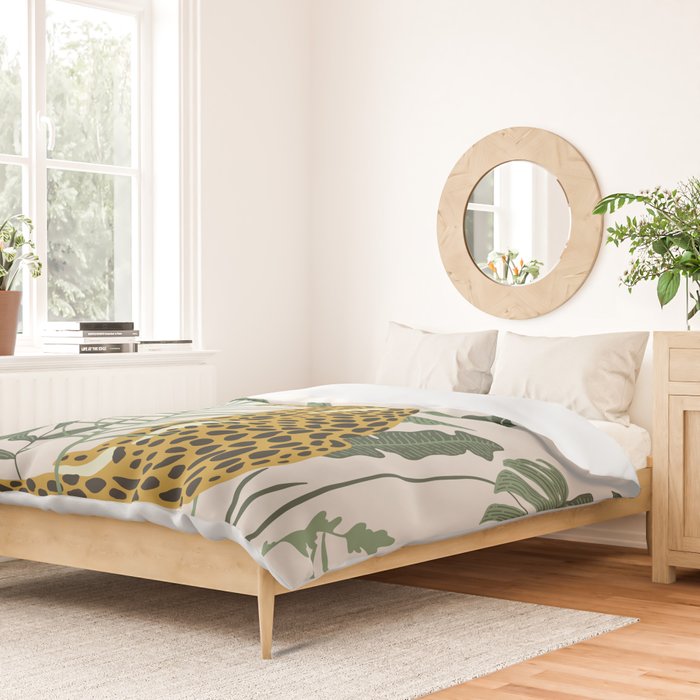 Kahlo Cheetah Prints Duvet Cover Gallery Image 2