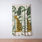 Kahlo Cheetah Prints Window Curtain Gallery Image 3
