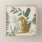 Kahlo Cheetah Prints Mini Art Print Gallery Image 1