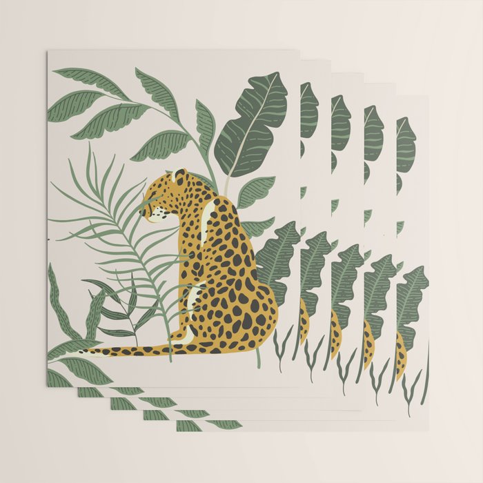 Kahlo Cheetah Prints Wrapping Paper Gallery Image 3