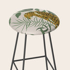 Kahlo Cheetah Prints Stool Gallery Image 2