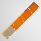 Orange Yellow Brown Artwork Table Runner Gallery Image 3