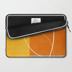 Orange Yellow Brown Artwork Laptop Sleeve Gallery Image 2