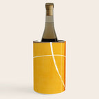 Orange Yellow Brown Artwork Wine Chiller Gallery Image 2