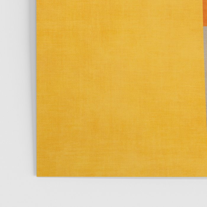 Orange Yellow Brown Artwork Poster Gallery Image 3