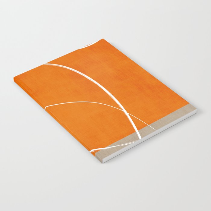 Orange Yellow Brown Artwork Notebook Gallery Image 2