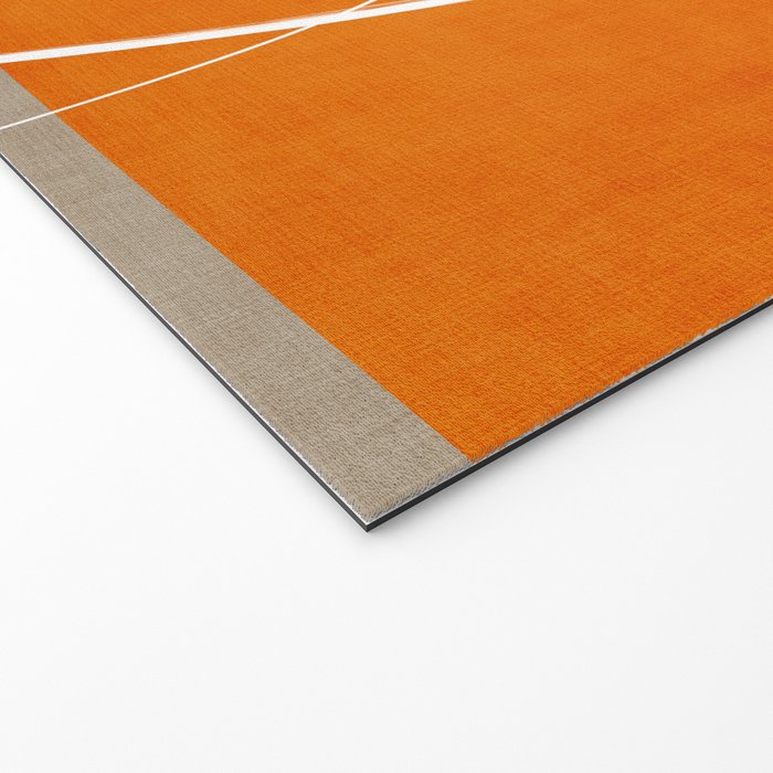 Orange Yellow Brown Artwork Welcome Mat Gallery Image 2
