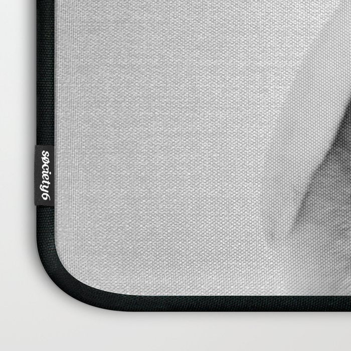 Baby Penguin - Black & White Laptop Sleeve Gallery Image 3