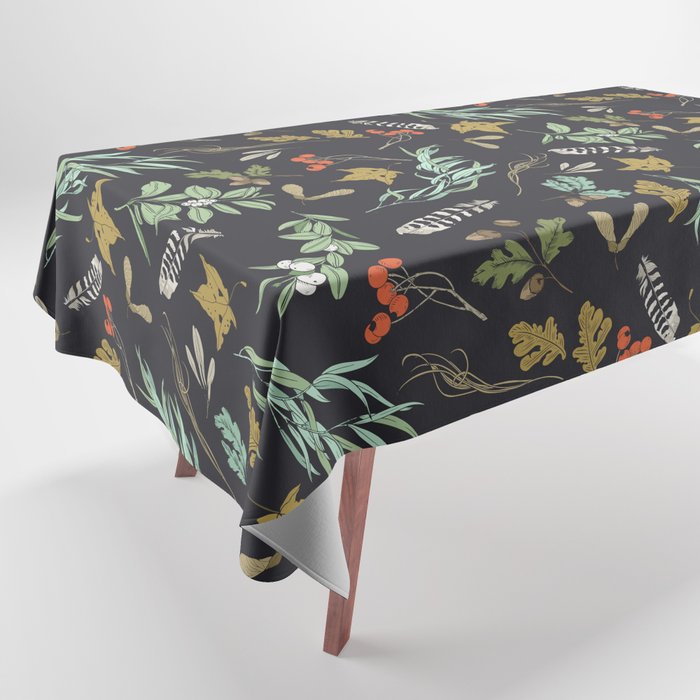 Boho vintage nature Tablecloth Gallery Image 1
